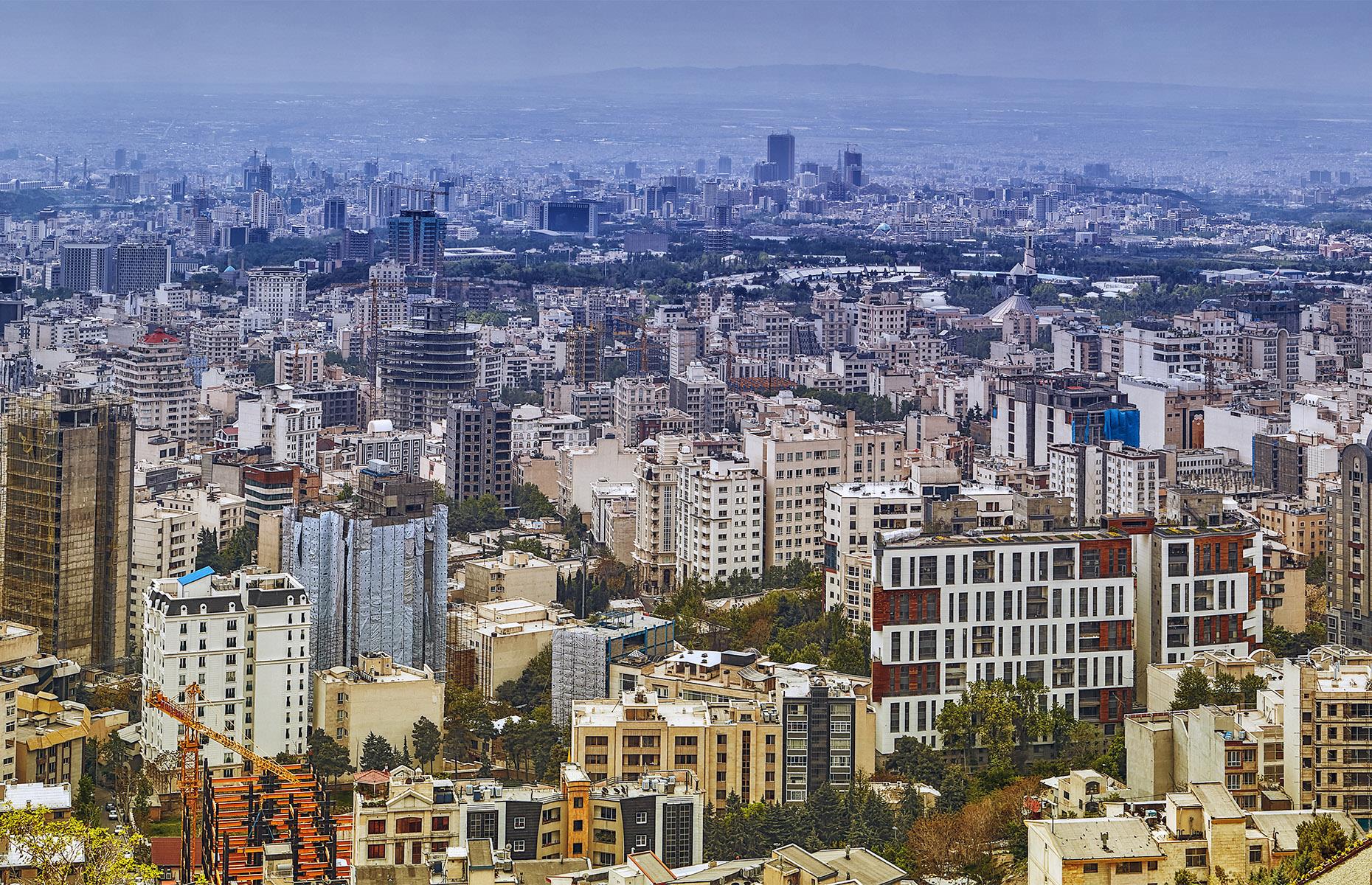 Tehran, Iran, projected 2050 population: 10.6 million